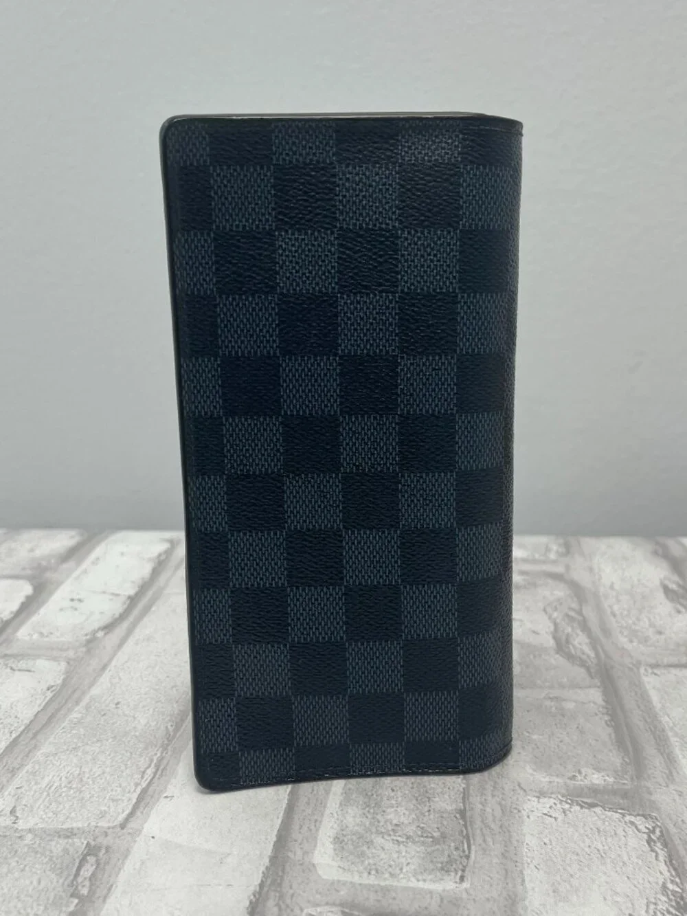 Louis Vuitton Damier Cobalt Portefeuille Bifold Long Wallet - Preowned